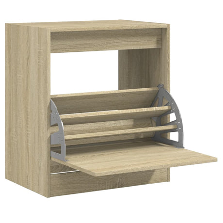 VidaXL skoskab 60x42x69 cm konstrueret træ sonoma eg