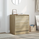 VidaXL skoskab 60x42x69 cm konstrueret træ sonoma eg