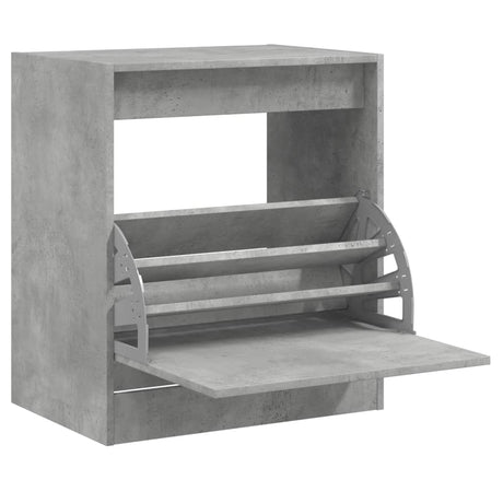 Vidaxx skoskab 60x42x69 cm konstrueret træ betongrå