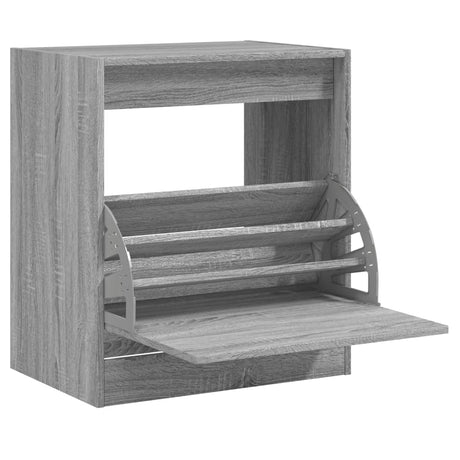 Vidaxx skoskab 60x42x69 cm konstrueret træ grå sonoma eg