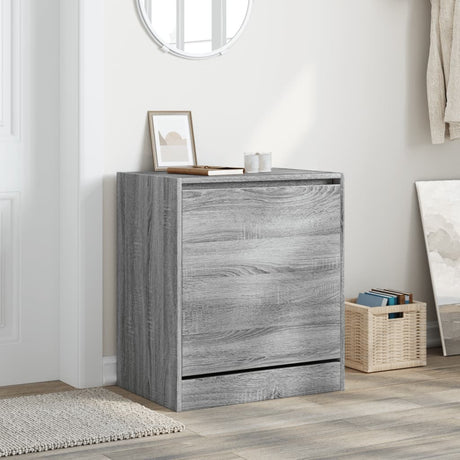 Vidaxx skoskab 60x42x69 cm konstrueret træ grå sonoma eg