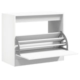 Vidaxx skoskab 80x42x69 cm konstrueret træ hvid