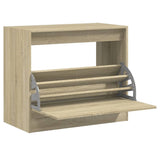 VidaXL skoskab 80x42x69 cm konstrueret træ sonoma eg