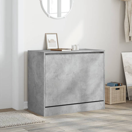 Vidaxx skoskab 80x42x69 cm konstrueret træ betongrå