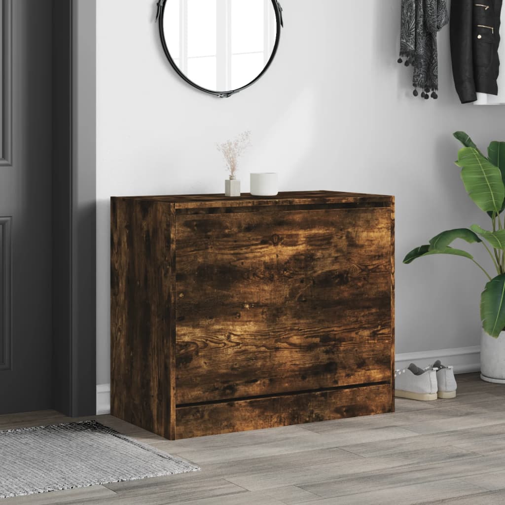 Vidaxx skoskab 80x42x69 cm forarbejdet træ, røget eg