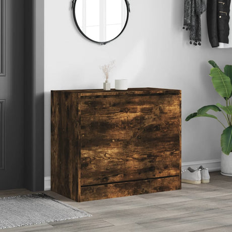 Vidaxx skoskab 80x42x69 cm forarbejdet træ, røget eg