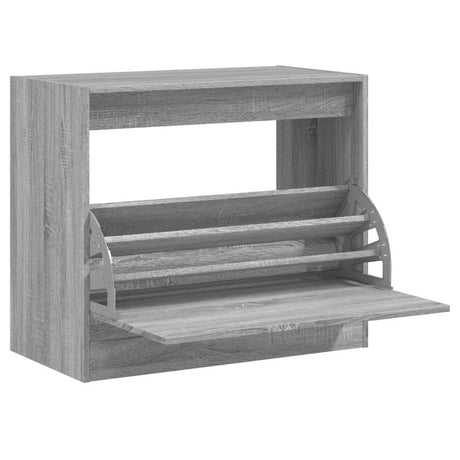 Vidaxx skoskab 80x42x69 cm konstrueret træ grå sonoma eg