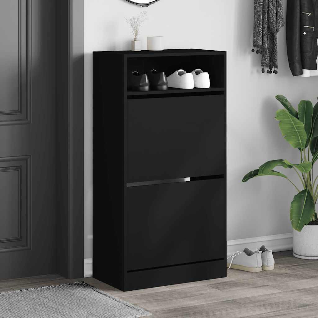 Vidaxx skoskab 60x34x116 cm færdig træsort