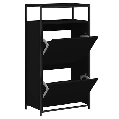 Vidaxx skoskab 60x34x112 cm færdig træsort