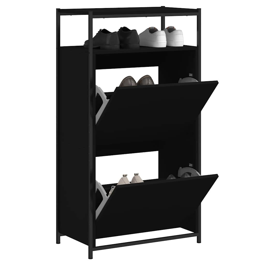 Vidaxx skoskab 60x34x112 cm færdig træsort
