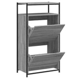 Vidaxx skoskab 60x34x112 cm konstrueret træ grå sonoma eg farve