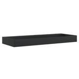 Vidaxx håndvask 120x46x11 cm støbt mineralmarmor matsort