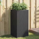 Vidaxx plantekasse 40x40x80 cm polyrattan sort