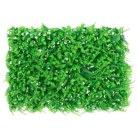 Vidaxxl hegn med kunstigt bregneblad 24 stk 40x60 cm grøn
