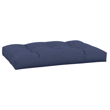 VidaXL pallepude 120x80x12 cm stof marineblå