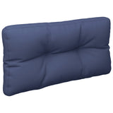 VidaXL pallepude 120x40x12 cm stof marineblå