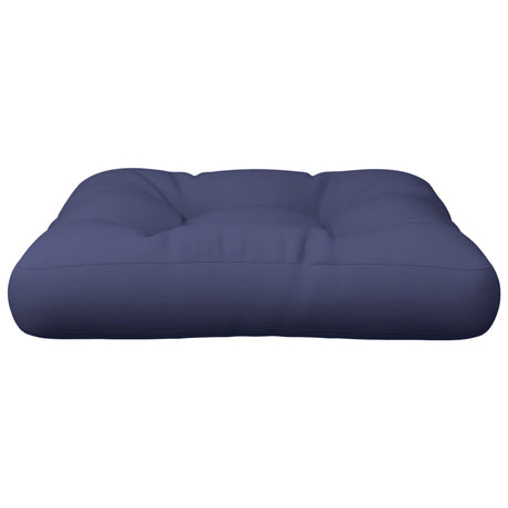 VidaXL pallepude 58x58x10 cm oxford stof marineblå