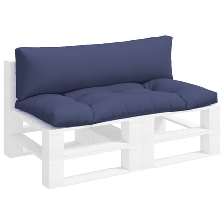 VidaXL pallehynder 2 stk oxford stof marineblå