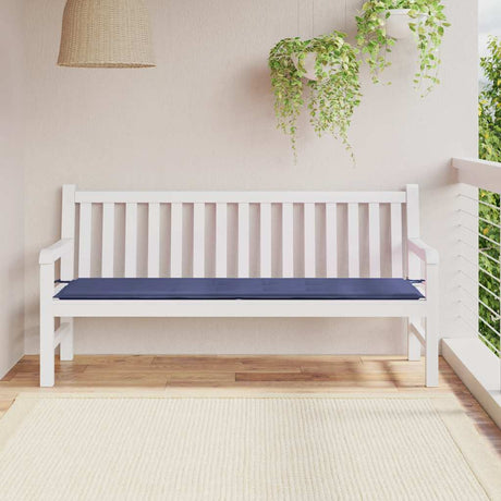 Vidaxx havebænkpude 180x50x4 cm oxford stof marineblå