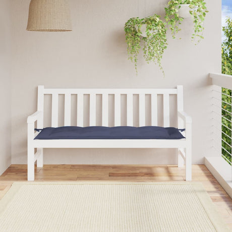 Vidaxx havebænkpude 150x50x7 cm oxford stof marineblå
