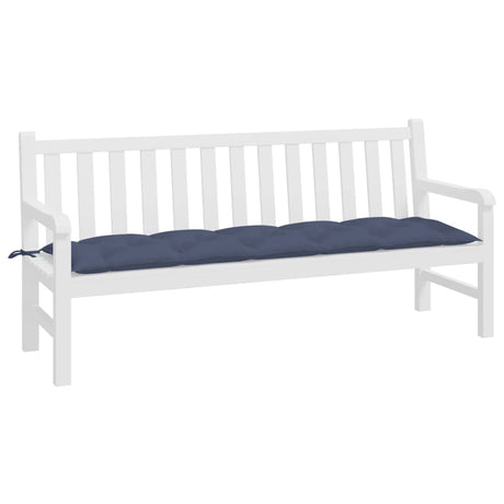 Vidaxx havebænkpude 180x50x7 cm oxford stof marineblå