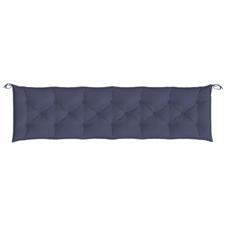 Vidaxx havebænkpude 200x50x7 cm oxford stof marineblå