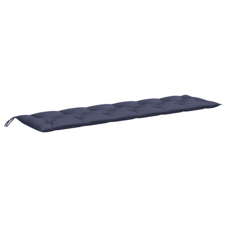 Vidaxx havebænkpude 200x50x7 cm oxford stof marineblå