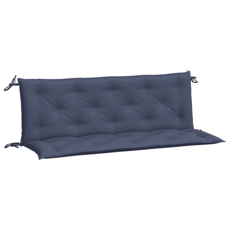 Vidaxx havebænkhynder 2 stk 150x50x7 cm oxford stof marineblå