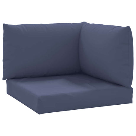 VidaXL pallehynder 3 stk oxford stof marineblå