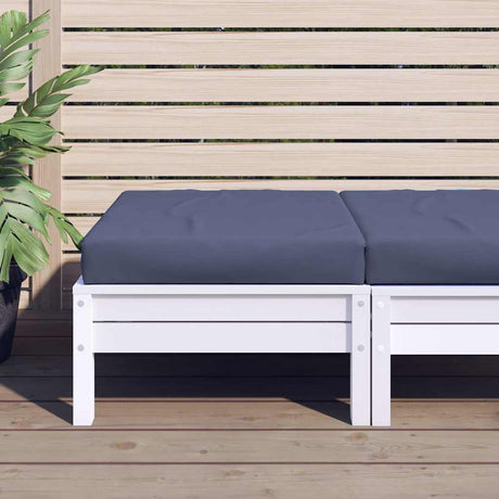 VidaXL pallepude 60x60x9,5 cm oxford stof marineblå