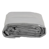Vidaxl dekzeil 650 g m² 1,5x2,5 m grijs