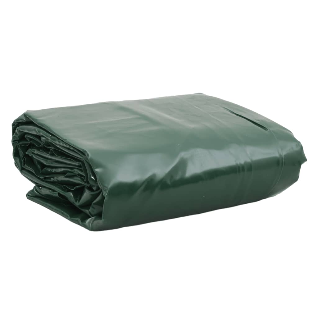 VidaXL Presenning 650 g m² 6x8 m grøn