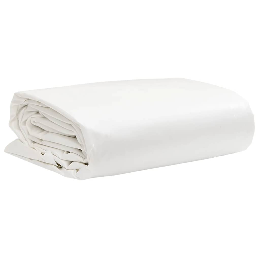 Vidaxx presenning 650 g m² 1x2,5 m hvid