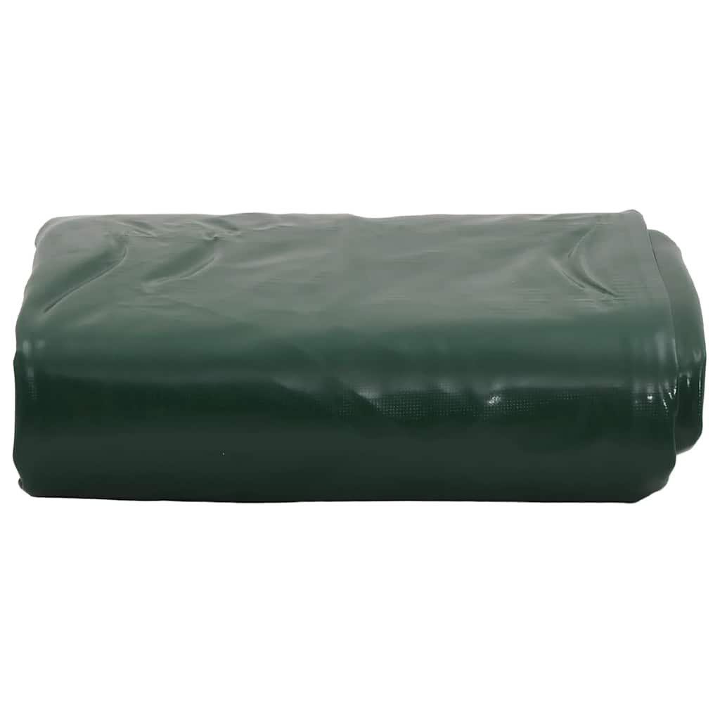 Vidaxl presenning 650 g m² ø 4 m grøn