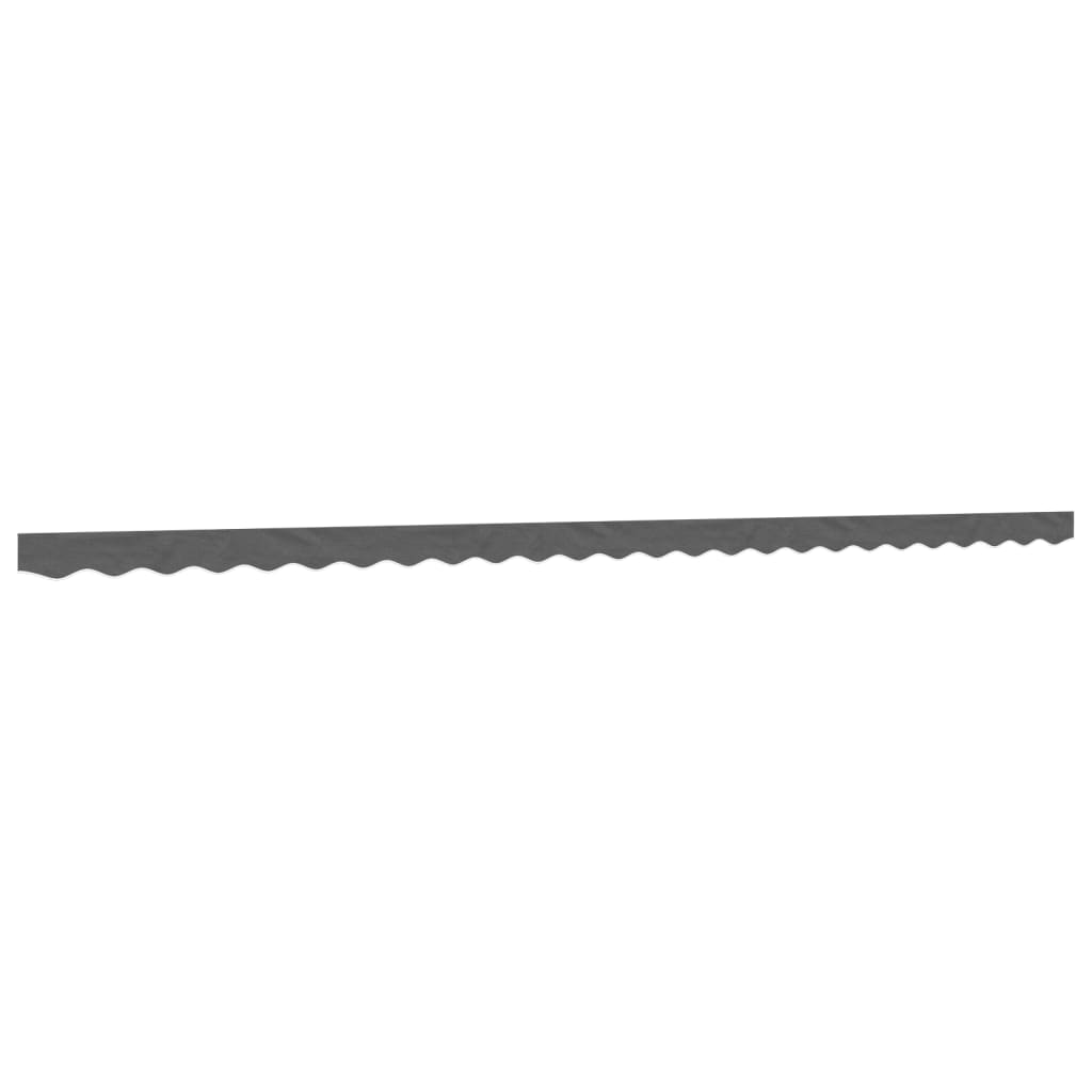 Vidaxx erstatningsstof til forteltskørt stribet 6 m antracit