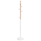 VidaXL knagerække 177 cm pulverlakeret jernhvid