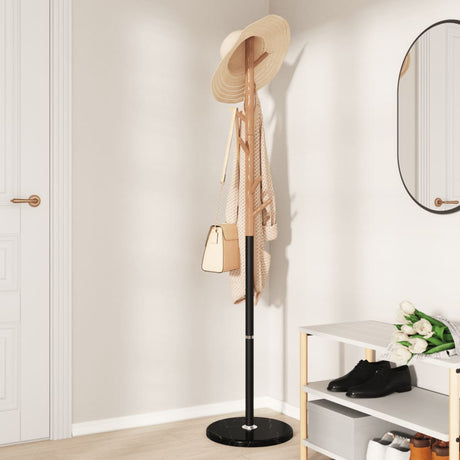VidaXL knagerække 172 cm pulverlakeret jernsort