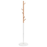 VidaXL knagerække 172 cm pulverlakeret jernhvid