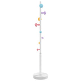 VidaXL knagerække 172 cm pulverlakeret jernhvid