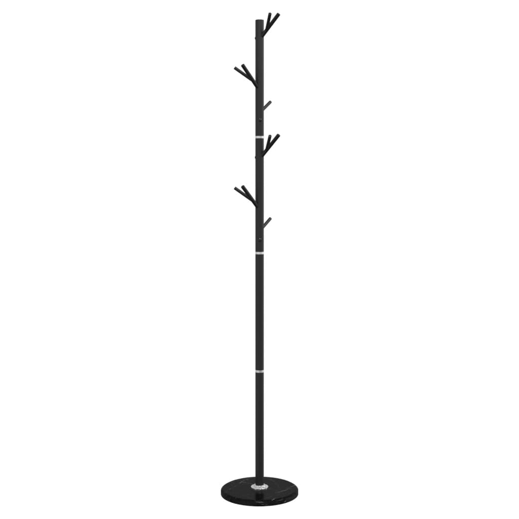VidaXL knagerække 175 cm pulverlakeret jernsort