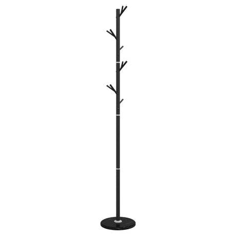 VidaXL knagerække 175 cm pulverlakeret jernsort