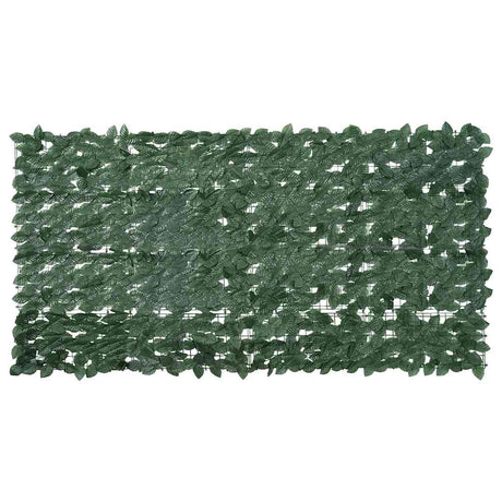 Vidaxxl altanskærm med mørkegrønne blade 200x100 cm