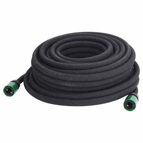 VidaXL drypslange 0,6'' 25 m gummi sort
