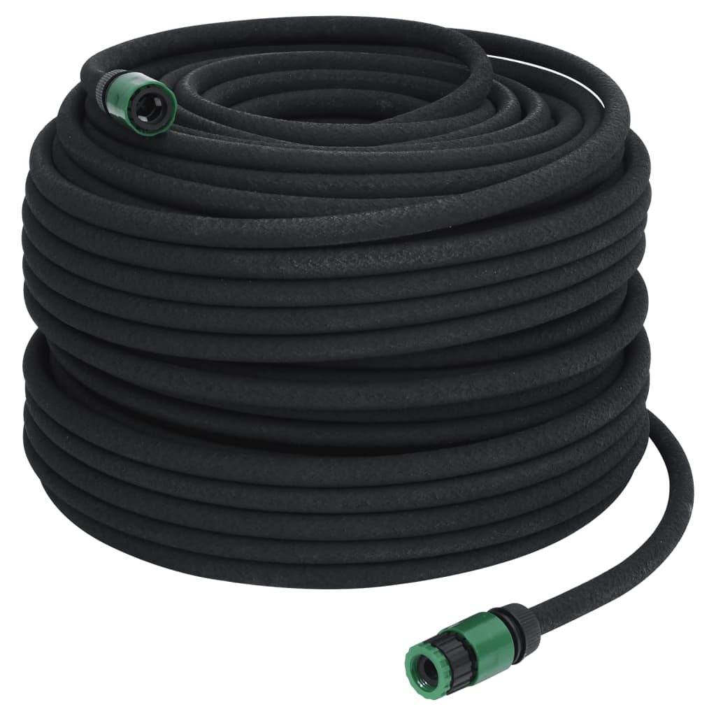 VidaXL Drypslange 0,6'' 100 m gummi sort