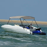 VidaXL bimini top 2 buer 150x120x110 cm grå