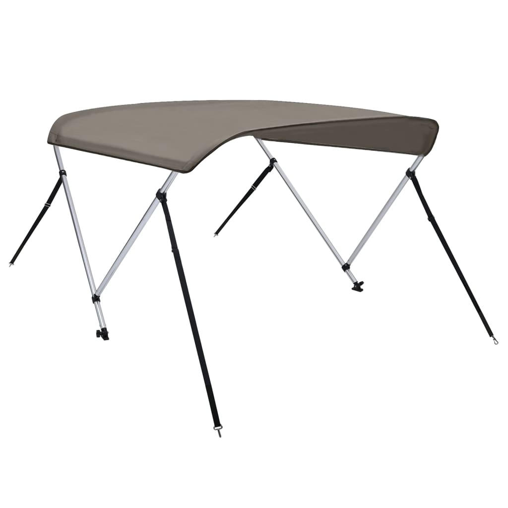 VidaXL bimini top 2 buer 180x150x110 cm grå