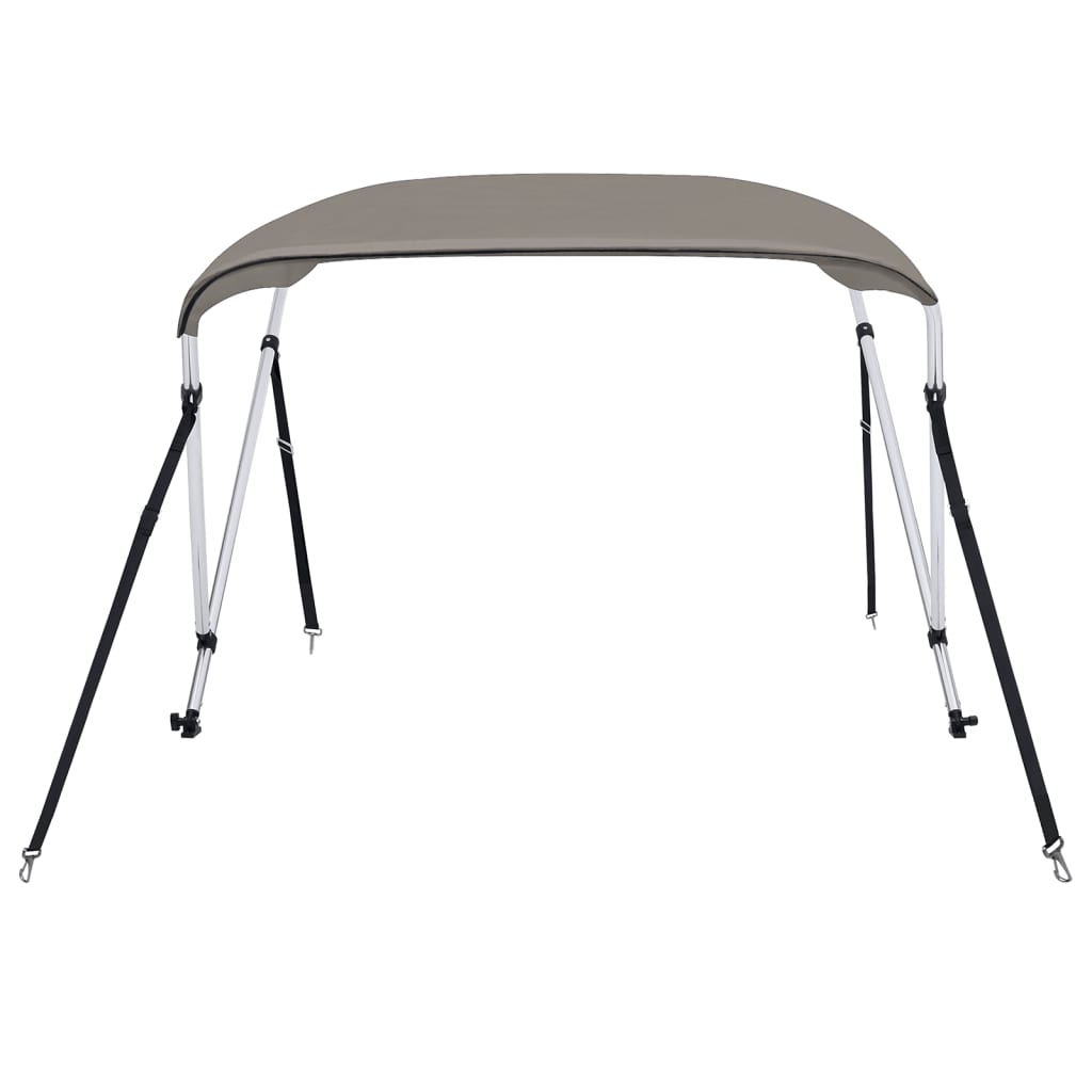 VidaXL bimini top 2 buer 180x150x110 cm grå