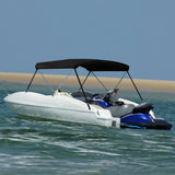 VidaXL bimini top 2 buer 150x120x110 cm sort