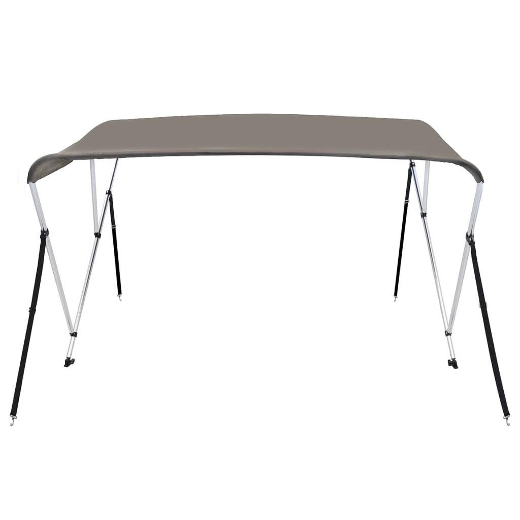 VidaXL bimini top 3 buer 183x180x137 cm grå