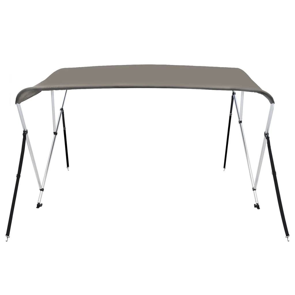 VidaXL bimini top 3 buer 183x196x137 cm grå